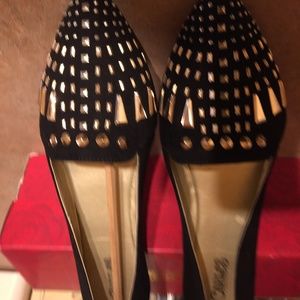 Carlos Santana Studded Flats NIB